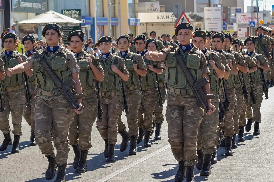 military women